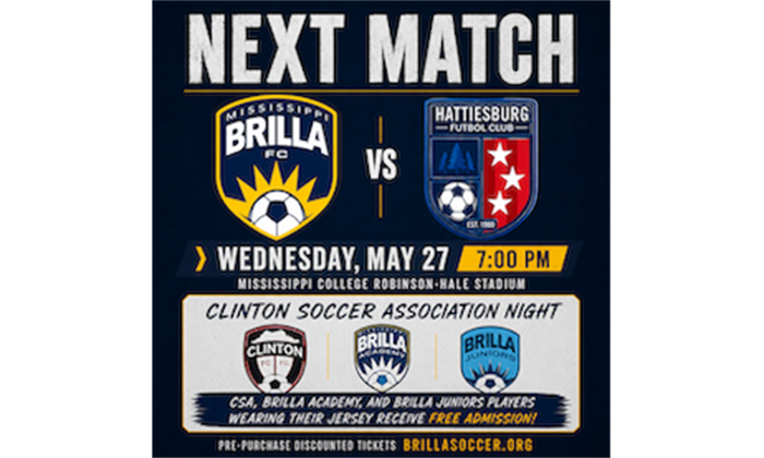 CSA Night at the Mississippi Brilla FC Match